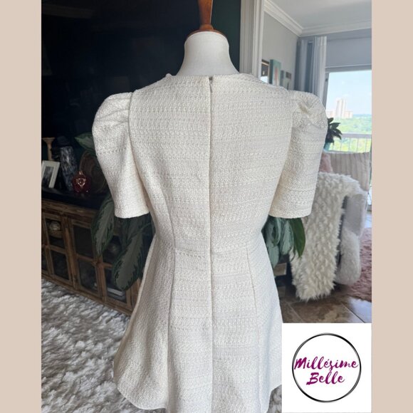 Faux Pearl Tweed Mini Dress - Exclusive - Picture 5 of 8